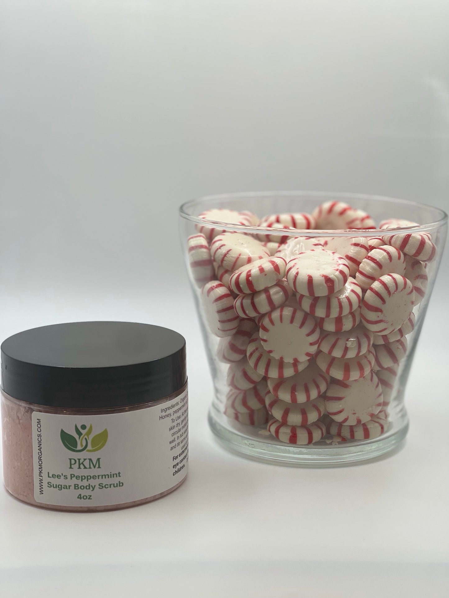 Lee’s Peppermint Sugar Body Scrub