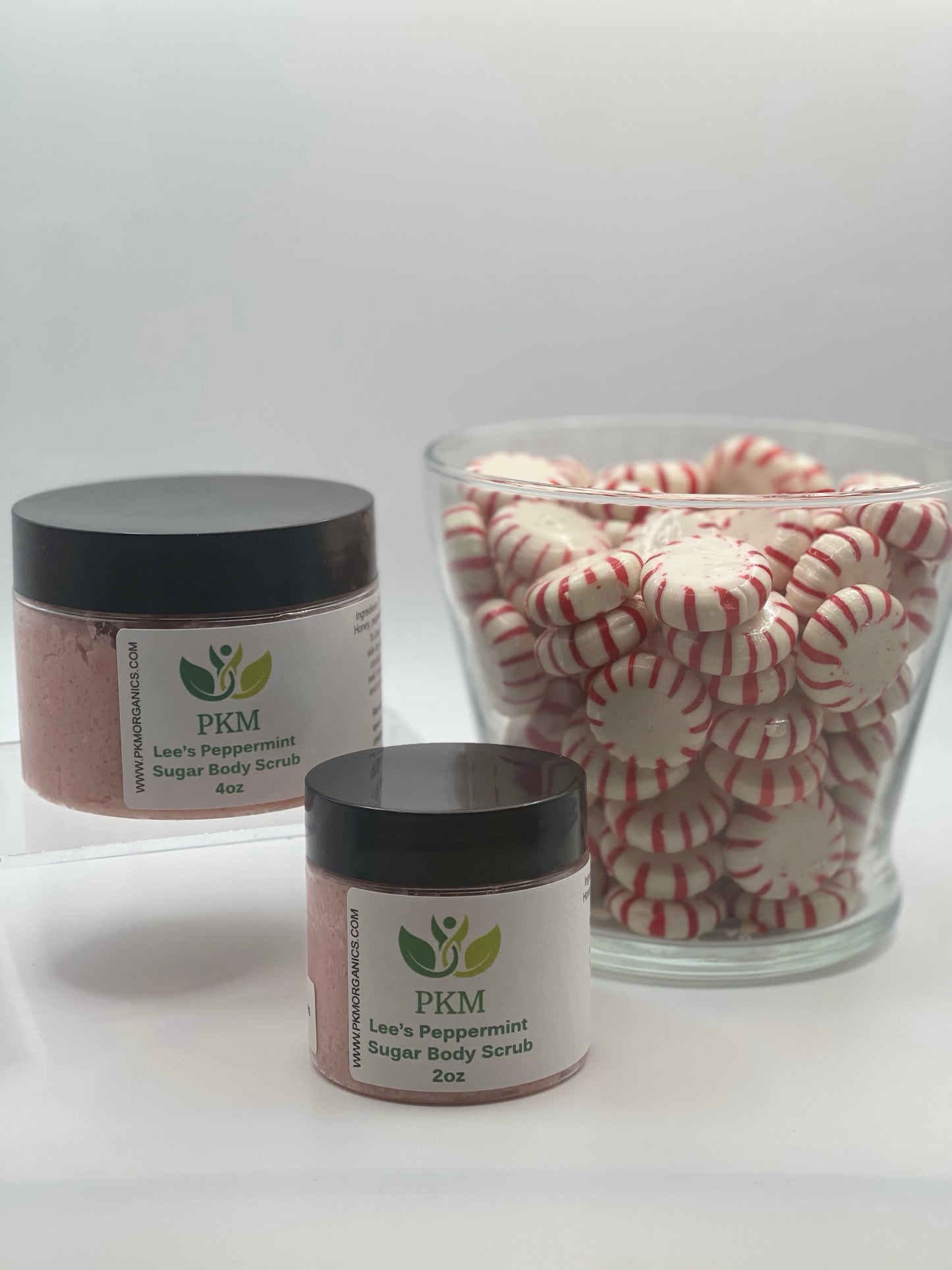 Lee’s Peppermint Sugar Body Scrub